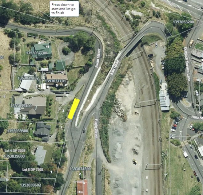 Swan Street Slip Taihape Retaining Wall Site