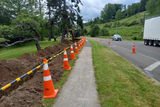 Taihape Water Main works