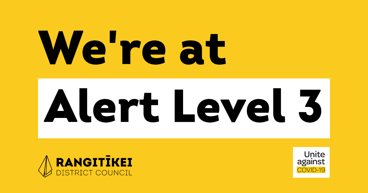 Council Services Under Alert Level 3 Rangitikei District Council